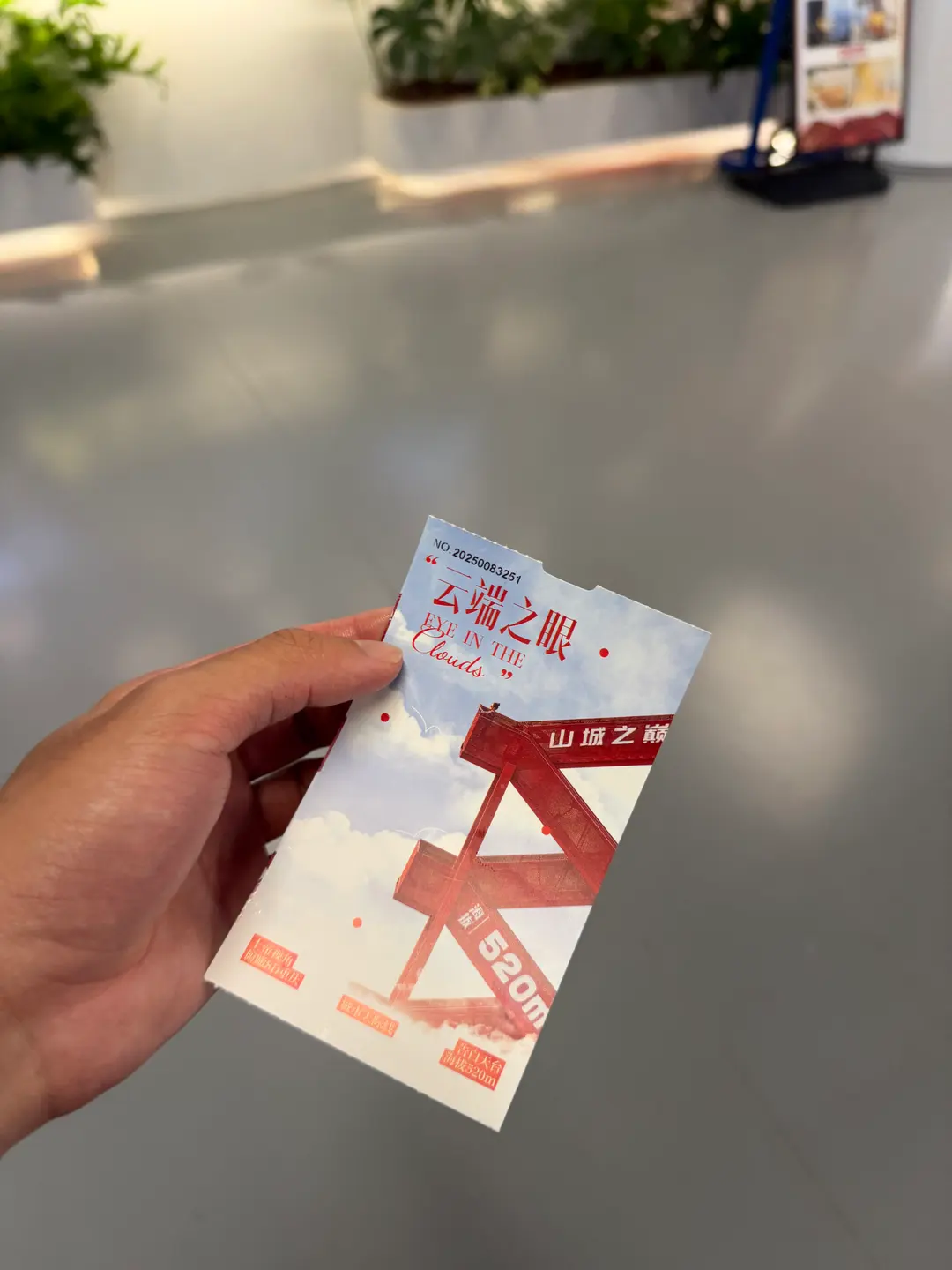 展望台のチケット