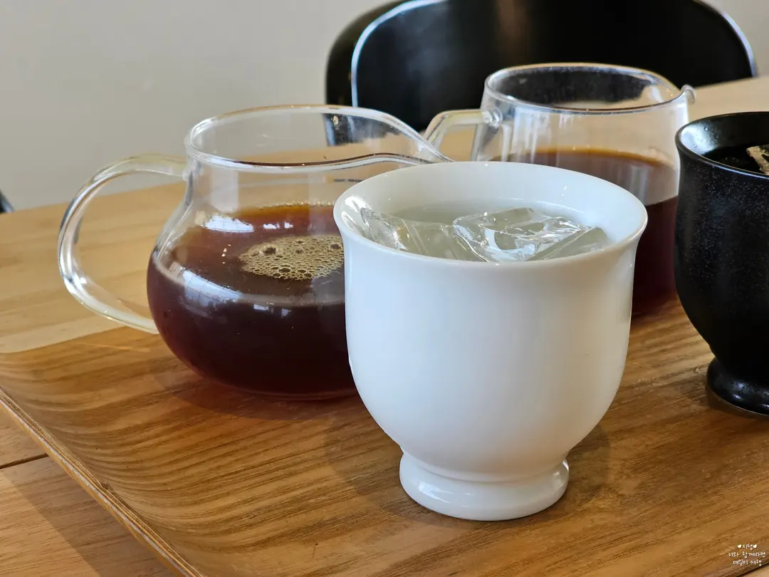 Iced hand-drip coffee at Pass Brew