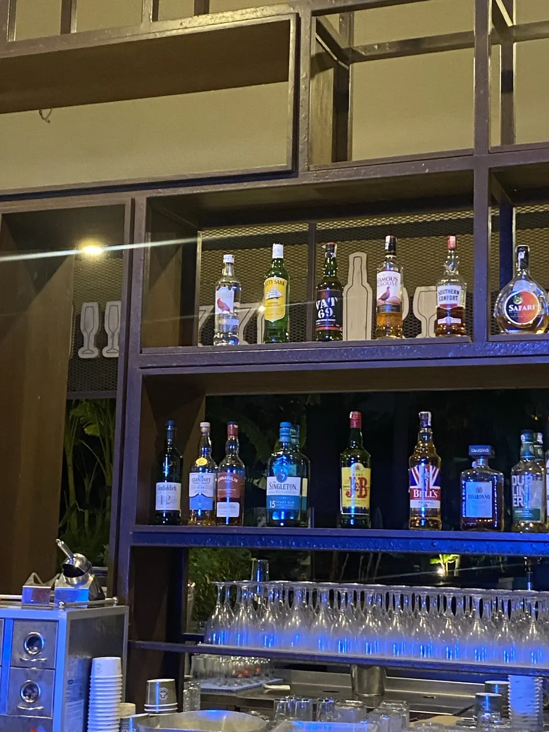 Whiskey Tasting at the Bar