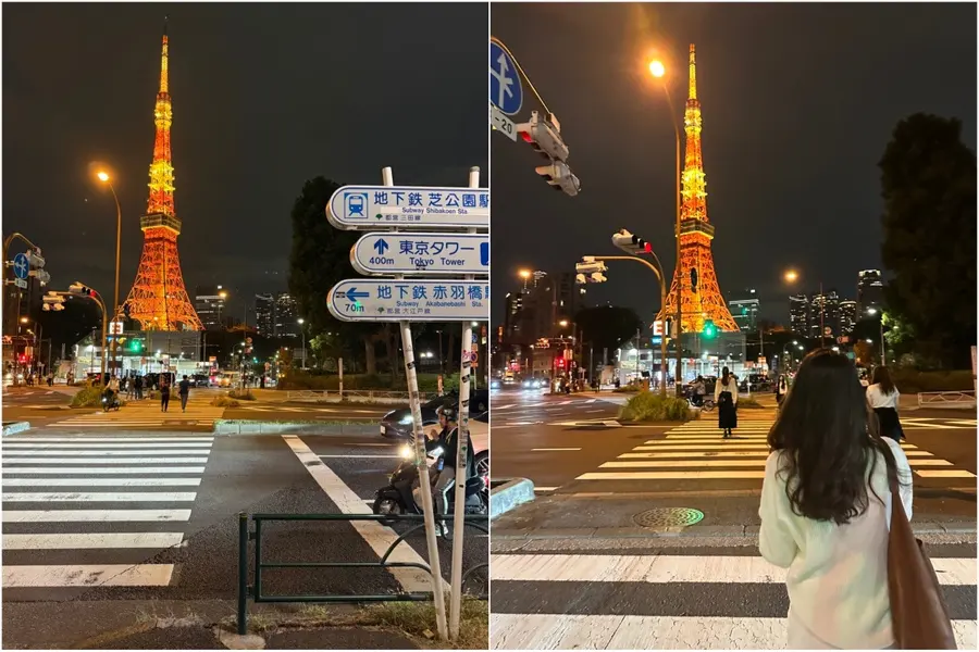 จุดถ่ายรูปโตเกียวทาวเวอร์