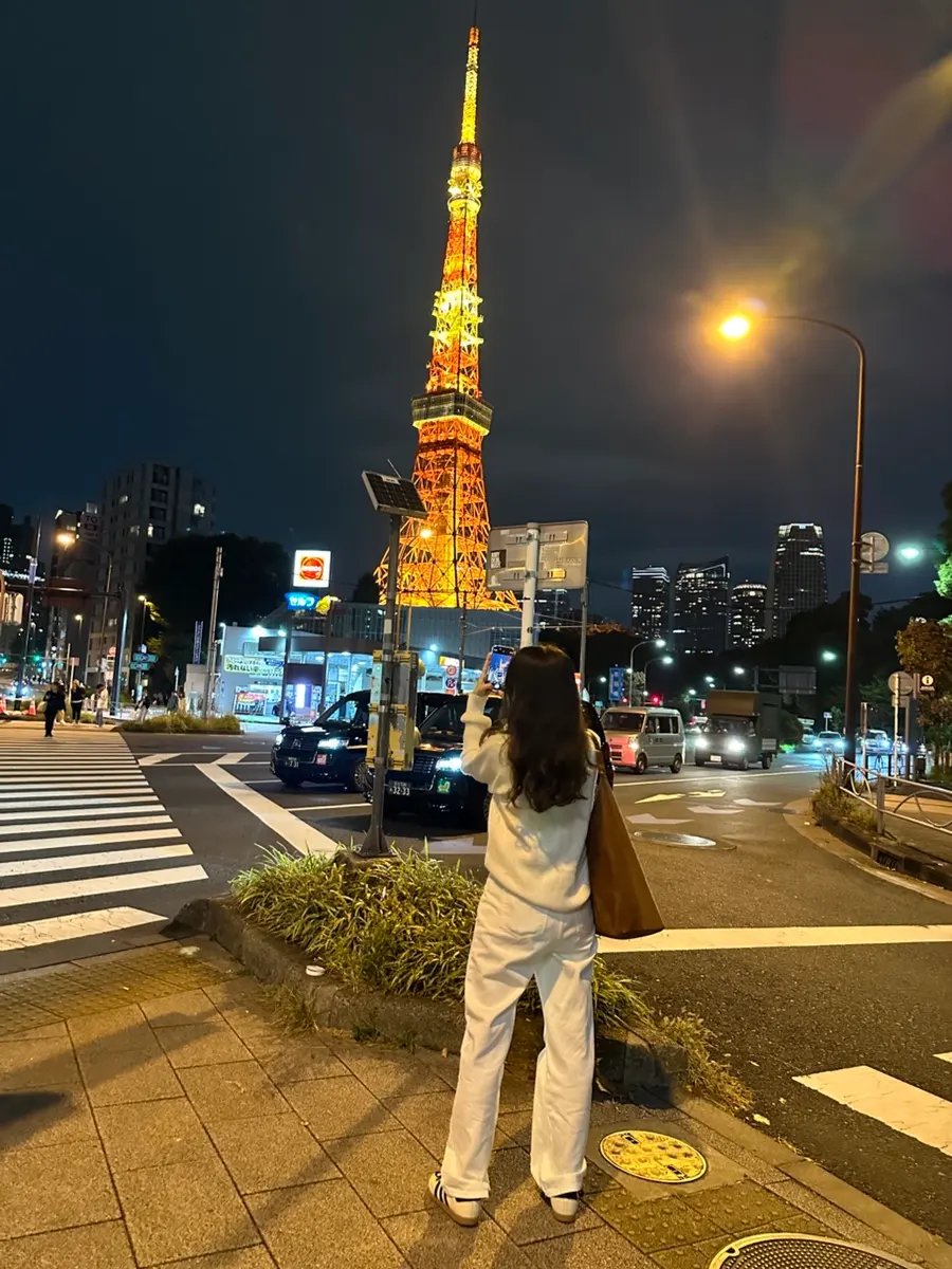 โตเกียวทาวเวอร์มุมสวยๆ