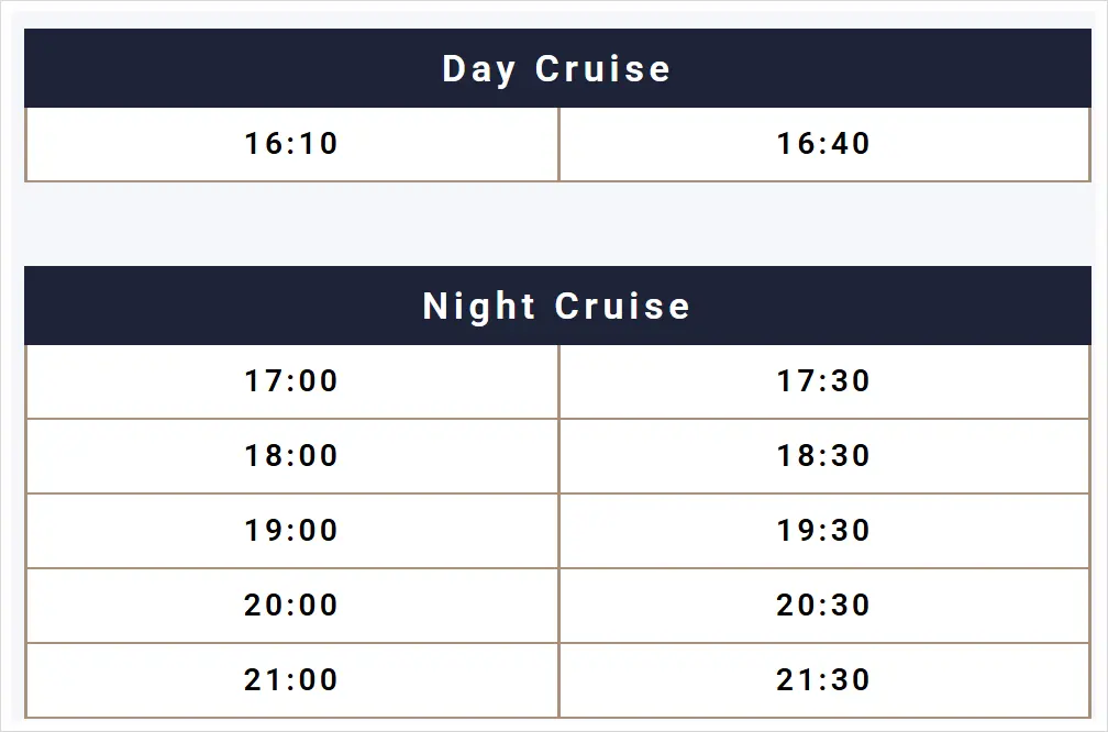 圖片來源：Wonder Cruise 官方網站