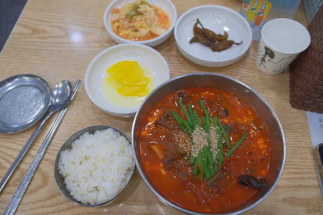元祖チャンポン純豆腐の実物