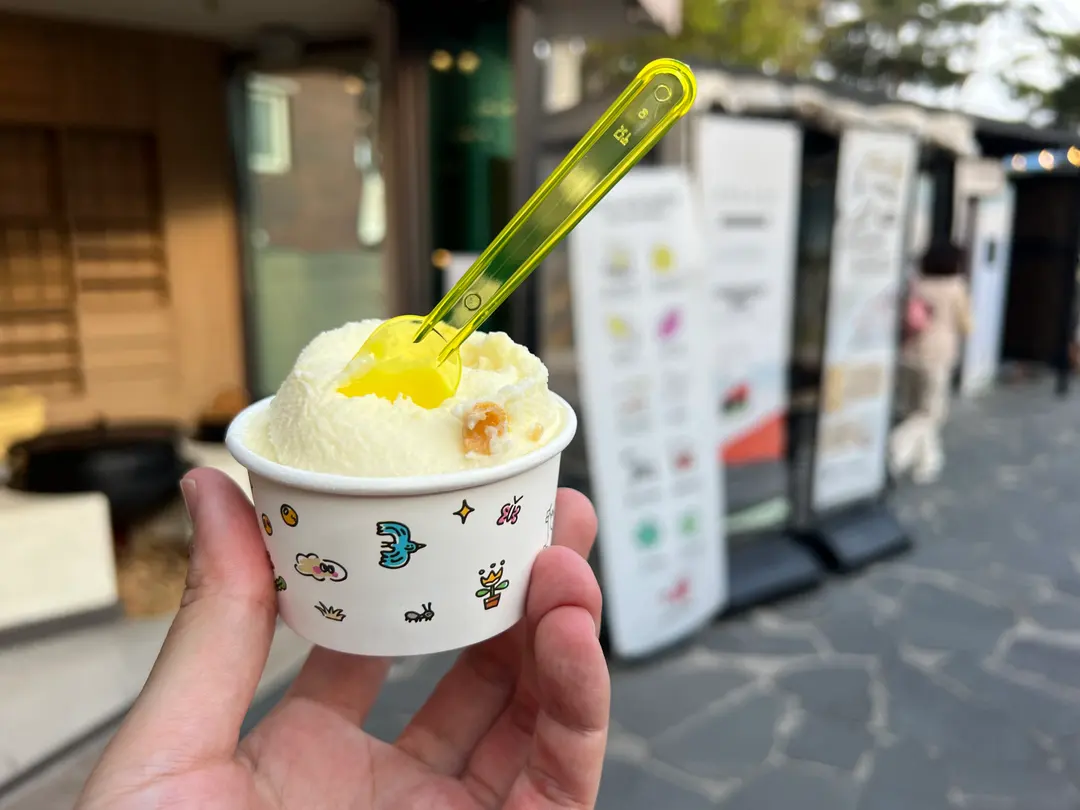 カフェ東画の純豆腐ジェラート