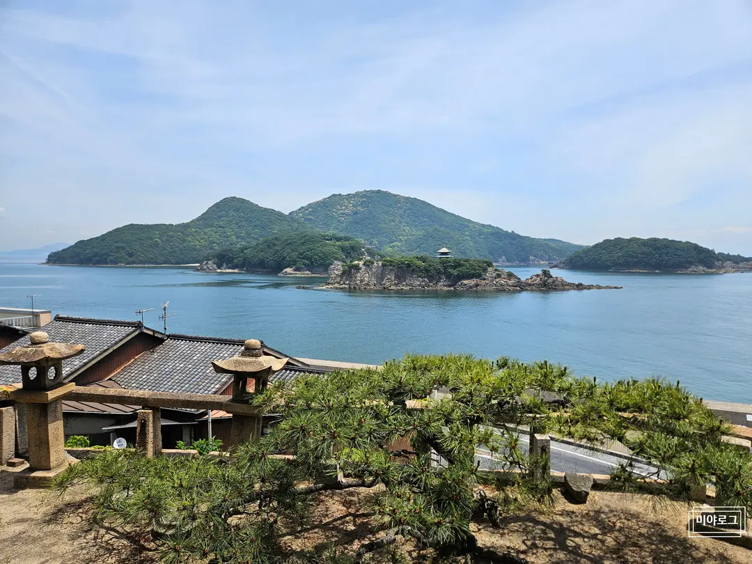 対潮楼の畳の間