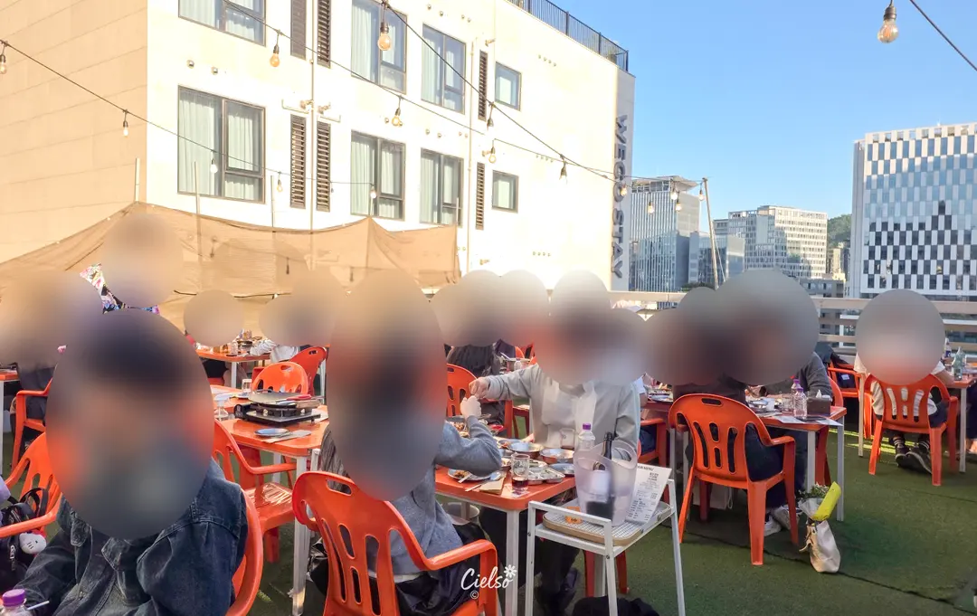 บรรยากาศร้าน Oksang Byeolgwan