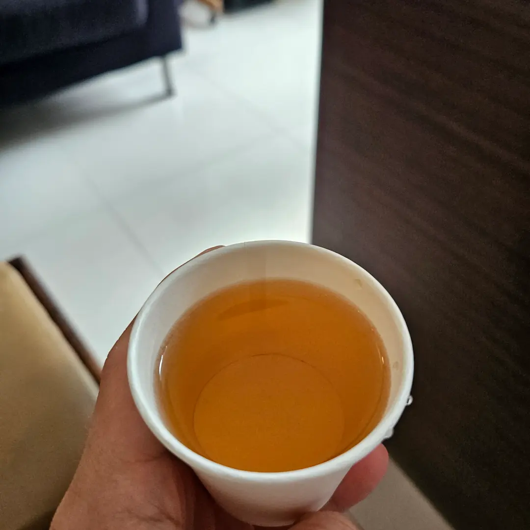 按摩後享用熱茶