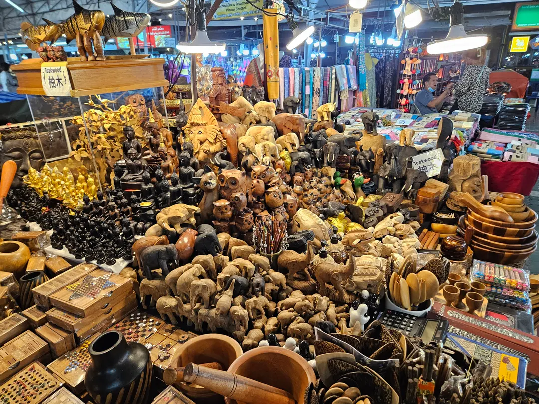 清邁長康路夜市紀念品