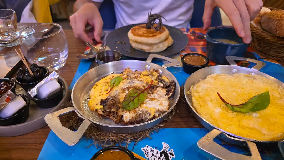 모로코 전통 느낌의 아침식사