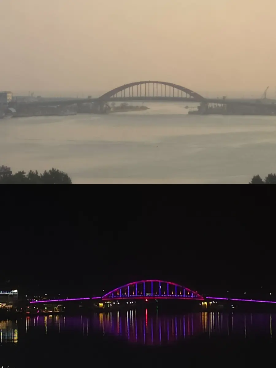 チェスタートンズ束草の夜景