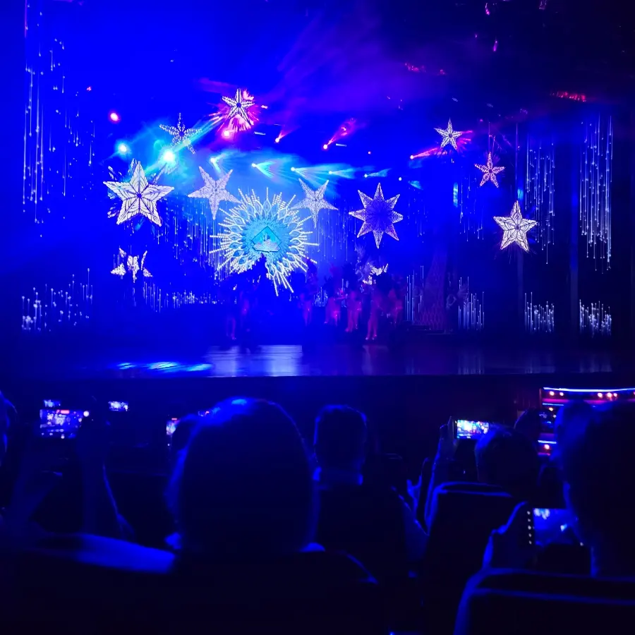 メインダンサーの演技