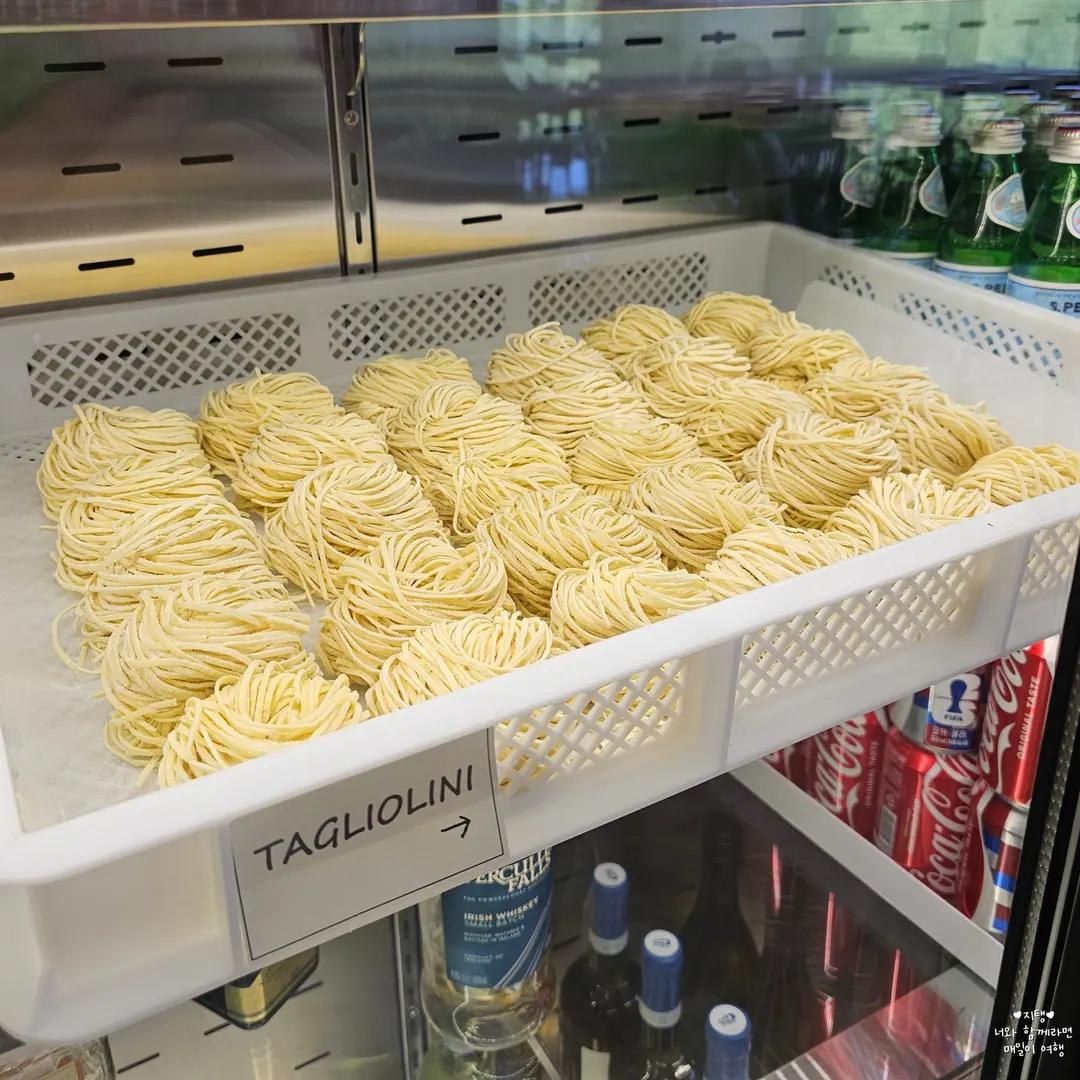 Handmade tagliolini