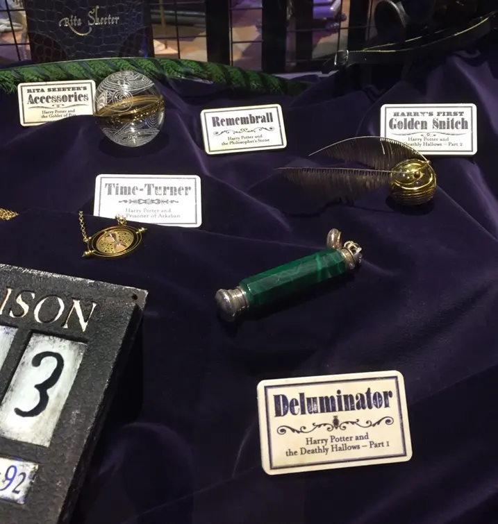 Harry Potter movie props