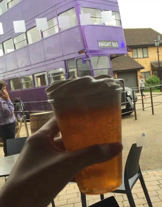 Drinking Butterbeer
