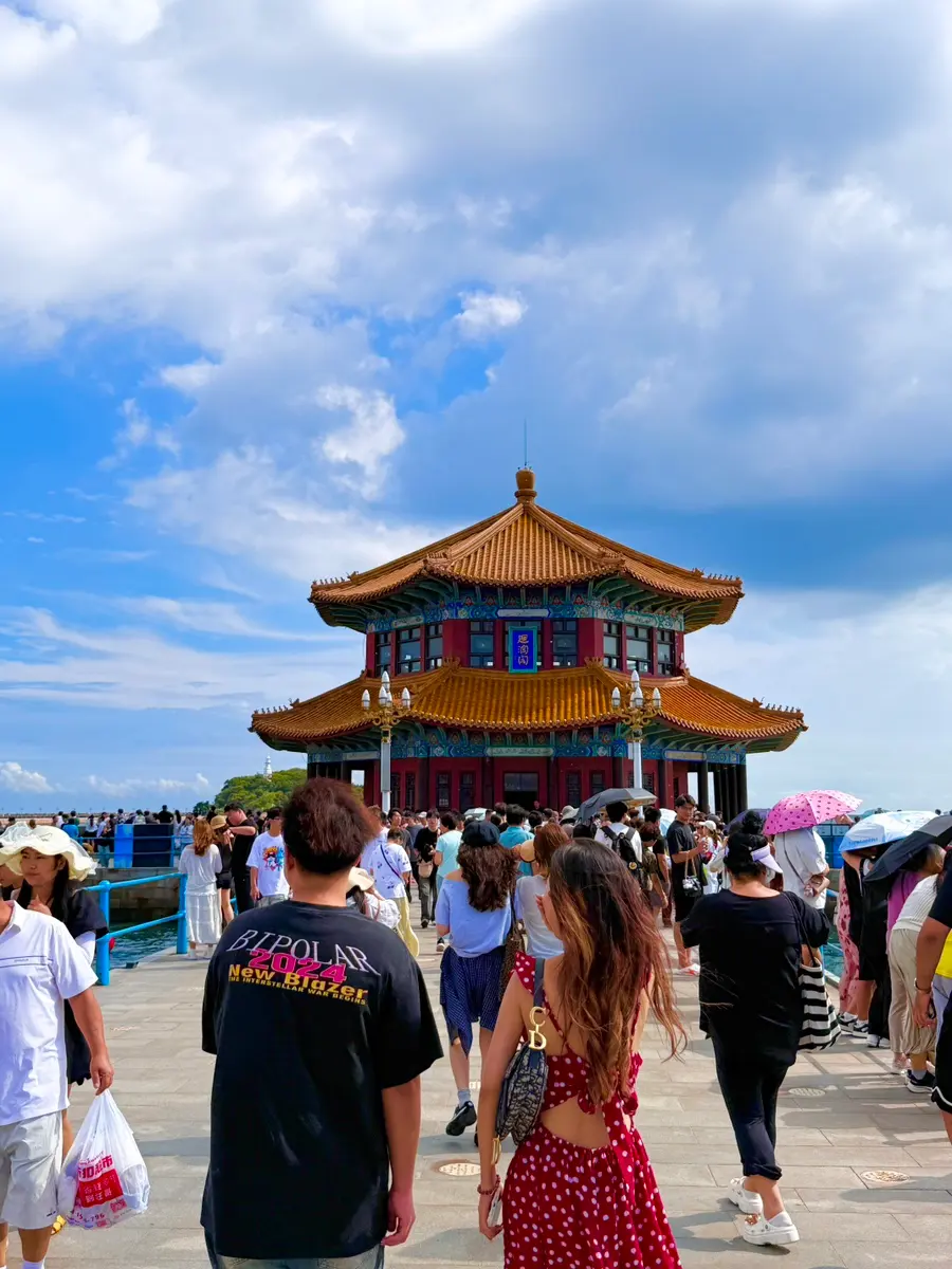 Zhanqiao Pier view