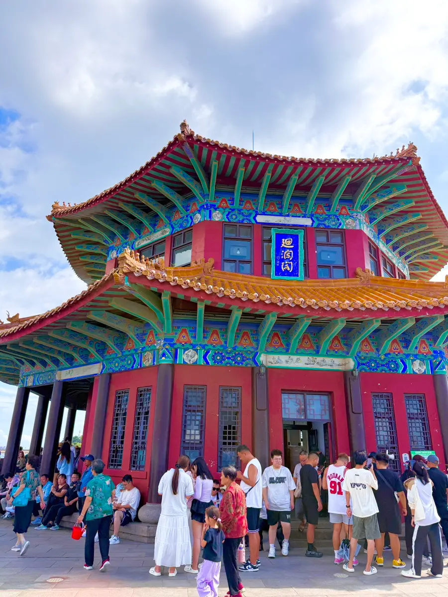 Scenic view of Qingdao coast