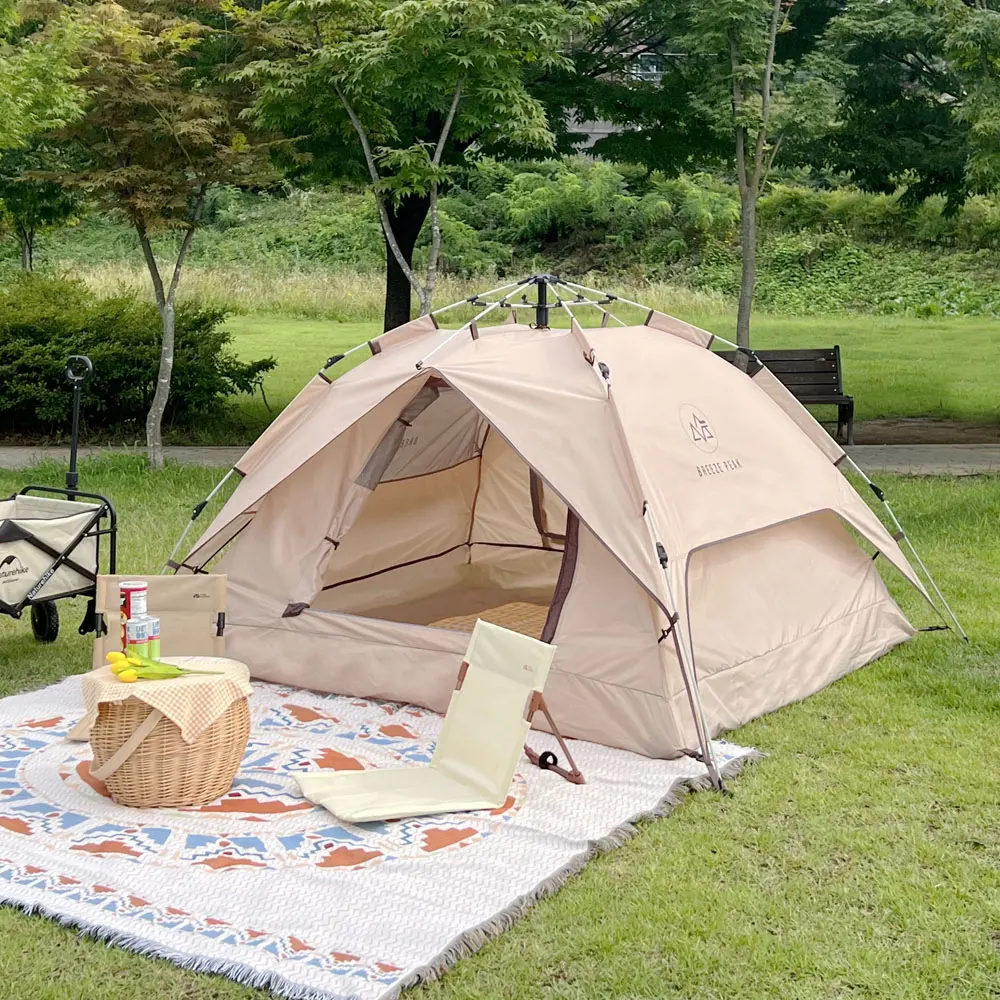 ワンタッチテント シェルター キャンプ 自動テント 日よけ ピクニック 公園
