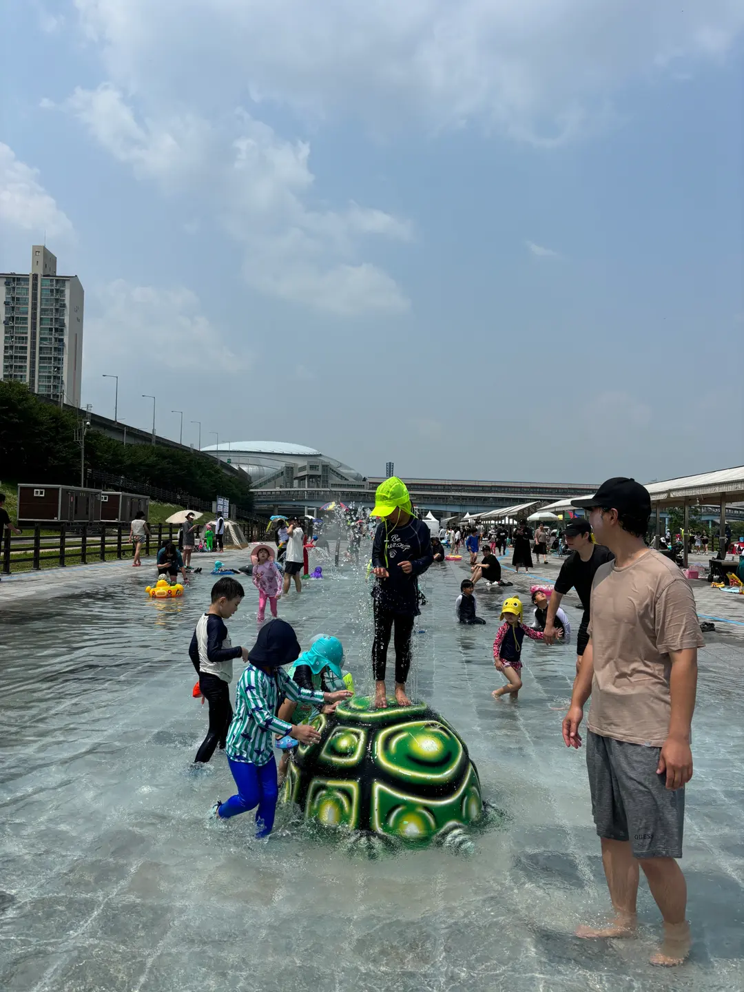 光明 安養川無料水遊び場