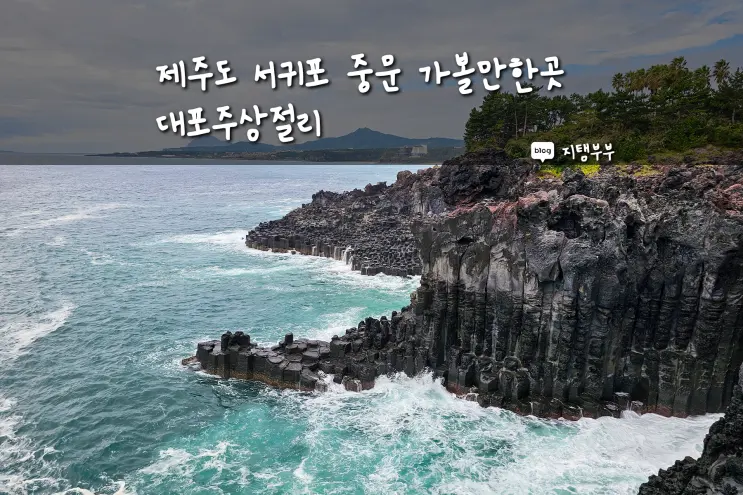 Exploring Jeju: The Breathtaking Daepo Jusangjeolli Cliff in Jungmun, Seogwipo