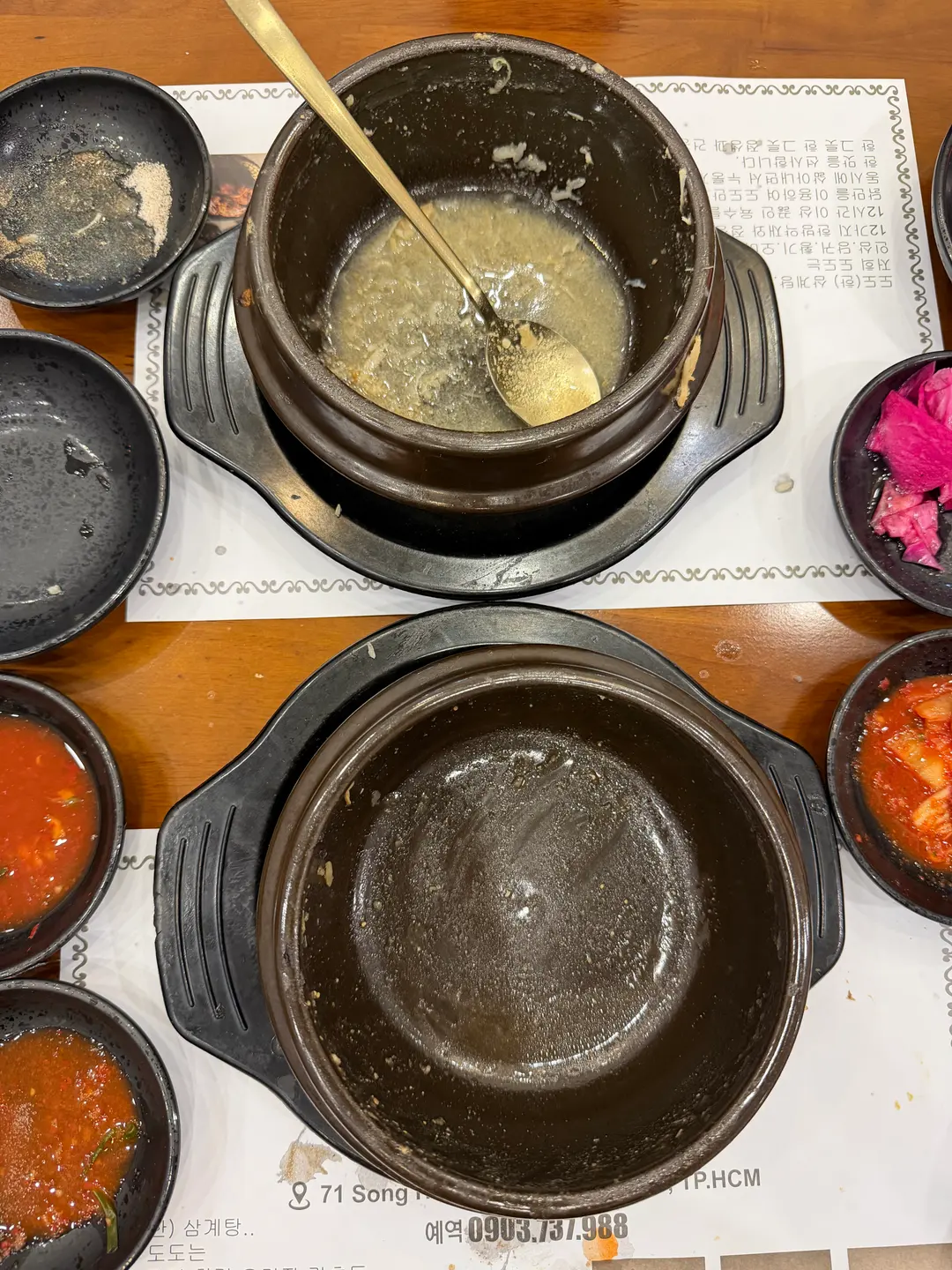 Empty Bowls of Soup