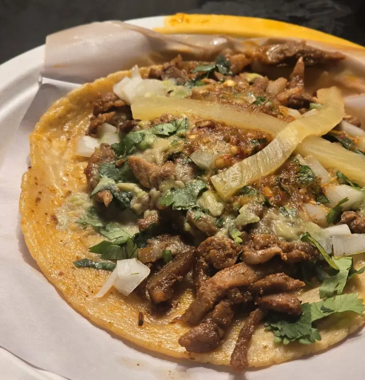 紐約旅遊美食 時代廣場 Los Tacos 墨西哥捲餅 外帶不推薦心得