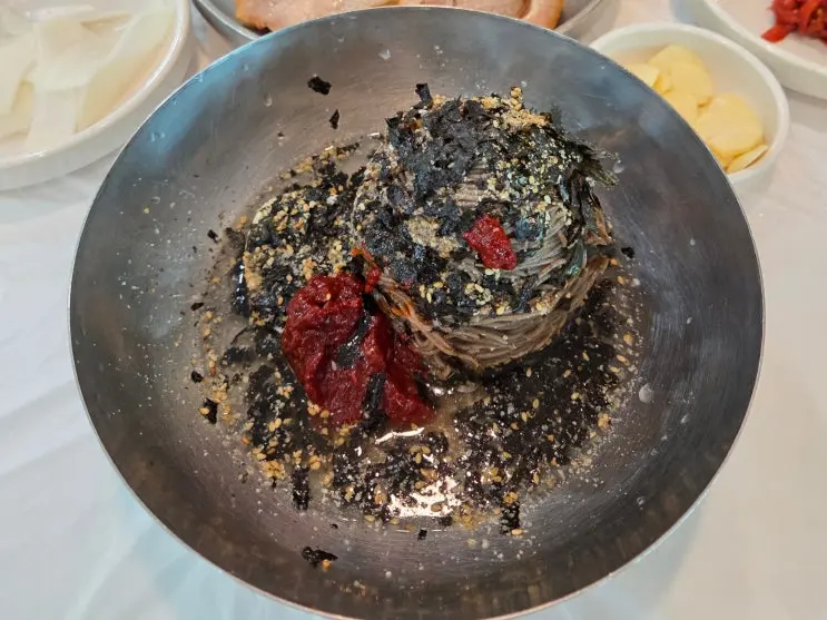 강원도 고성 막국수 맛집 교암막국수 내돈내산 후기(수육 추천)