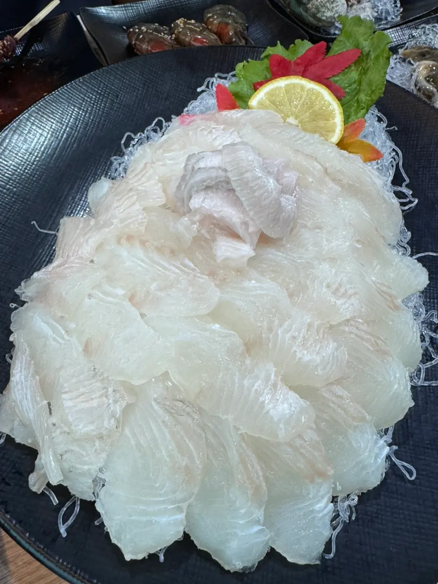 Main Flatfish Sashimi