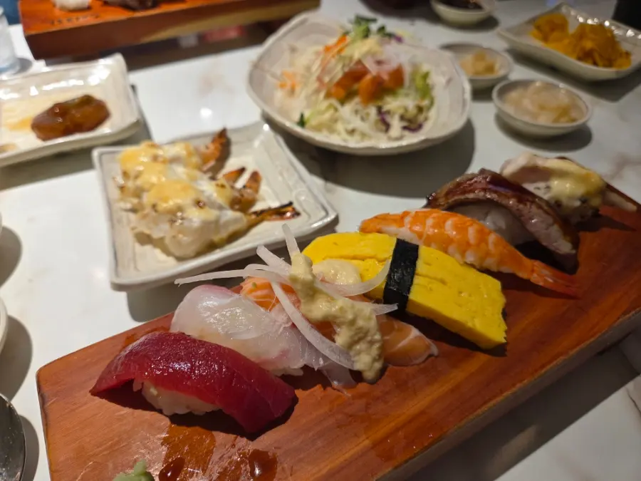 ซูชิแถมฟรี