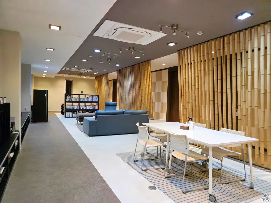 Manga corner on the second floor