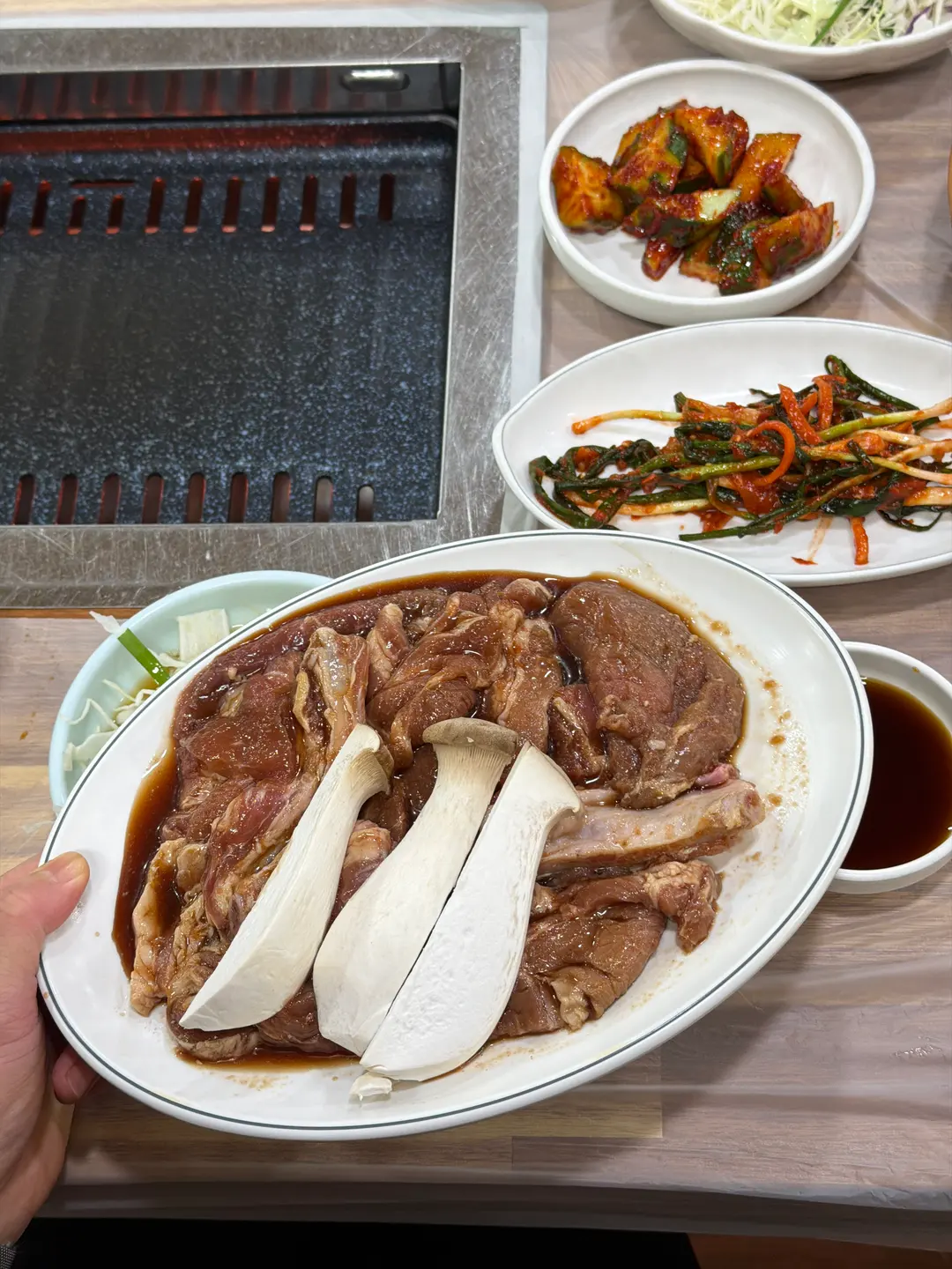 หมูย่างร้อนๆ