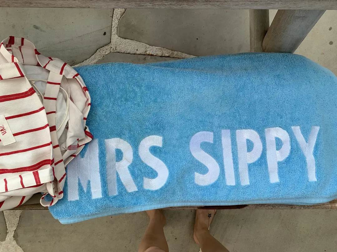 ผ้าเช็ดตัวให้เช่าของ Mrs Sippy