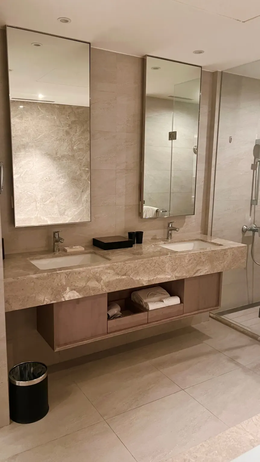 Double Vanity Bathroom
