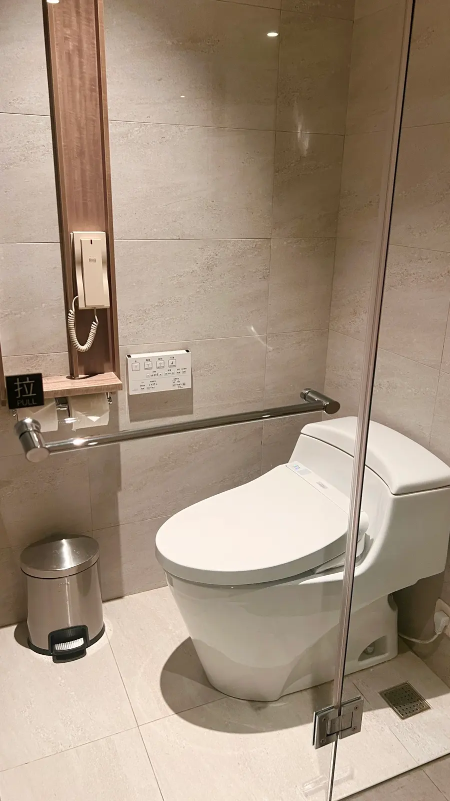 Clean Toilet with Bidet