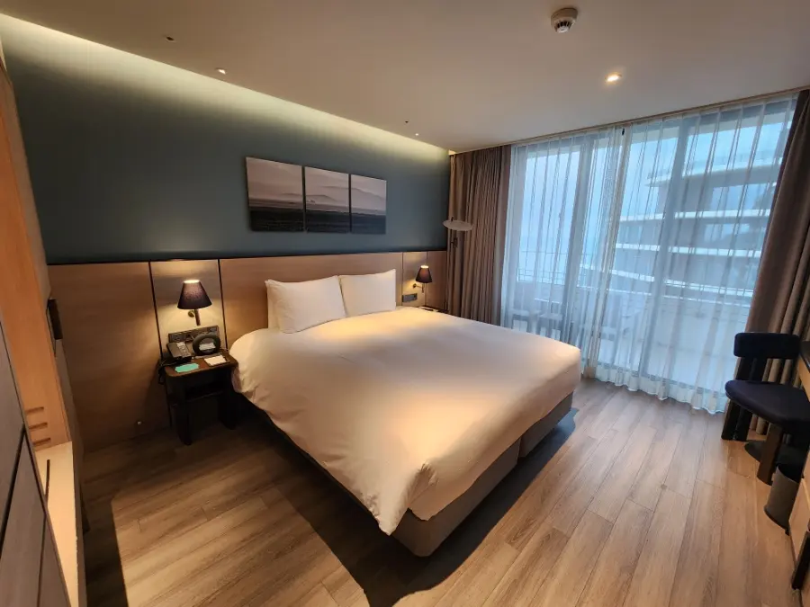 Full view of the room interior