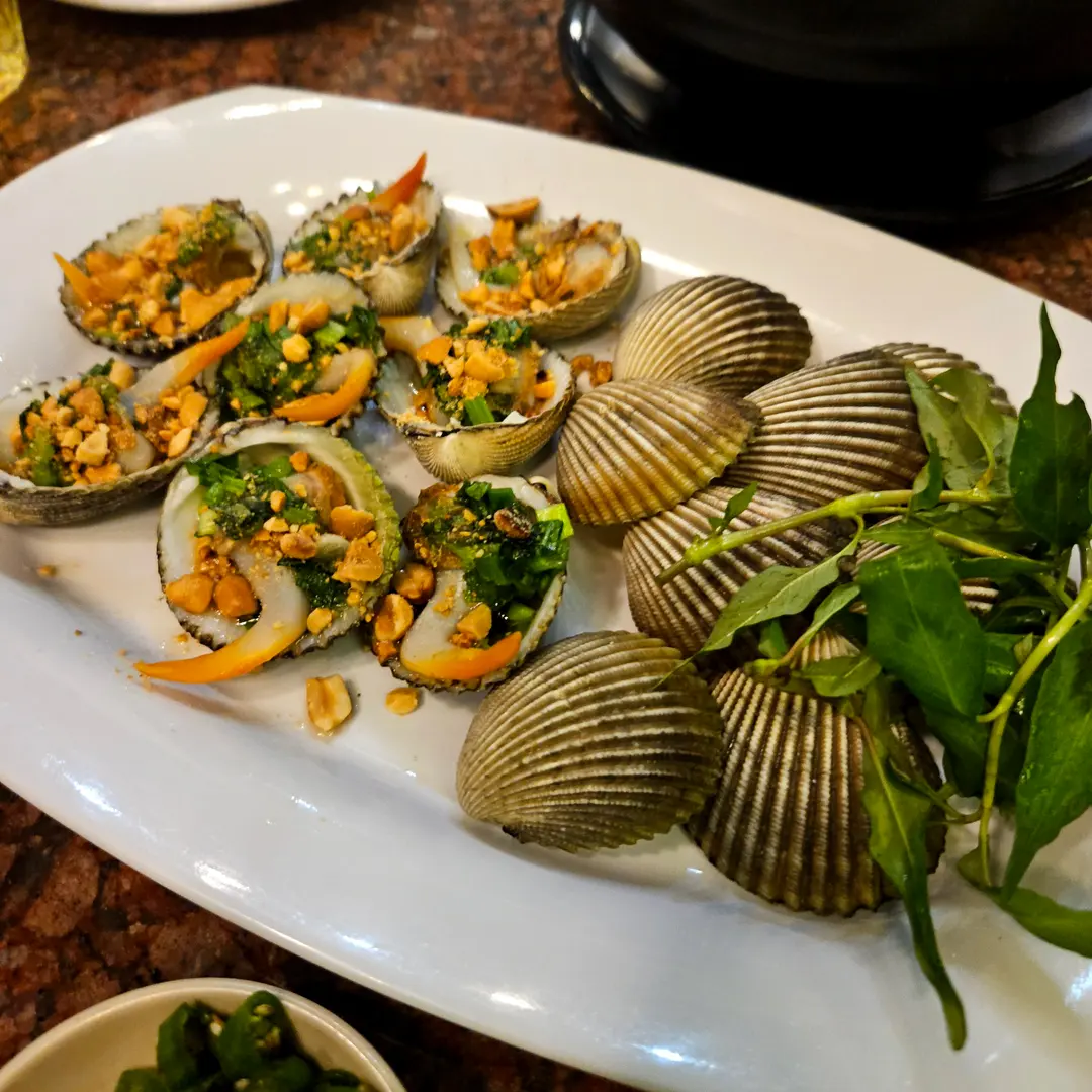 Seafood dish at Hang 66