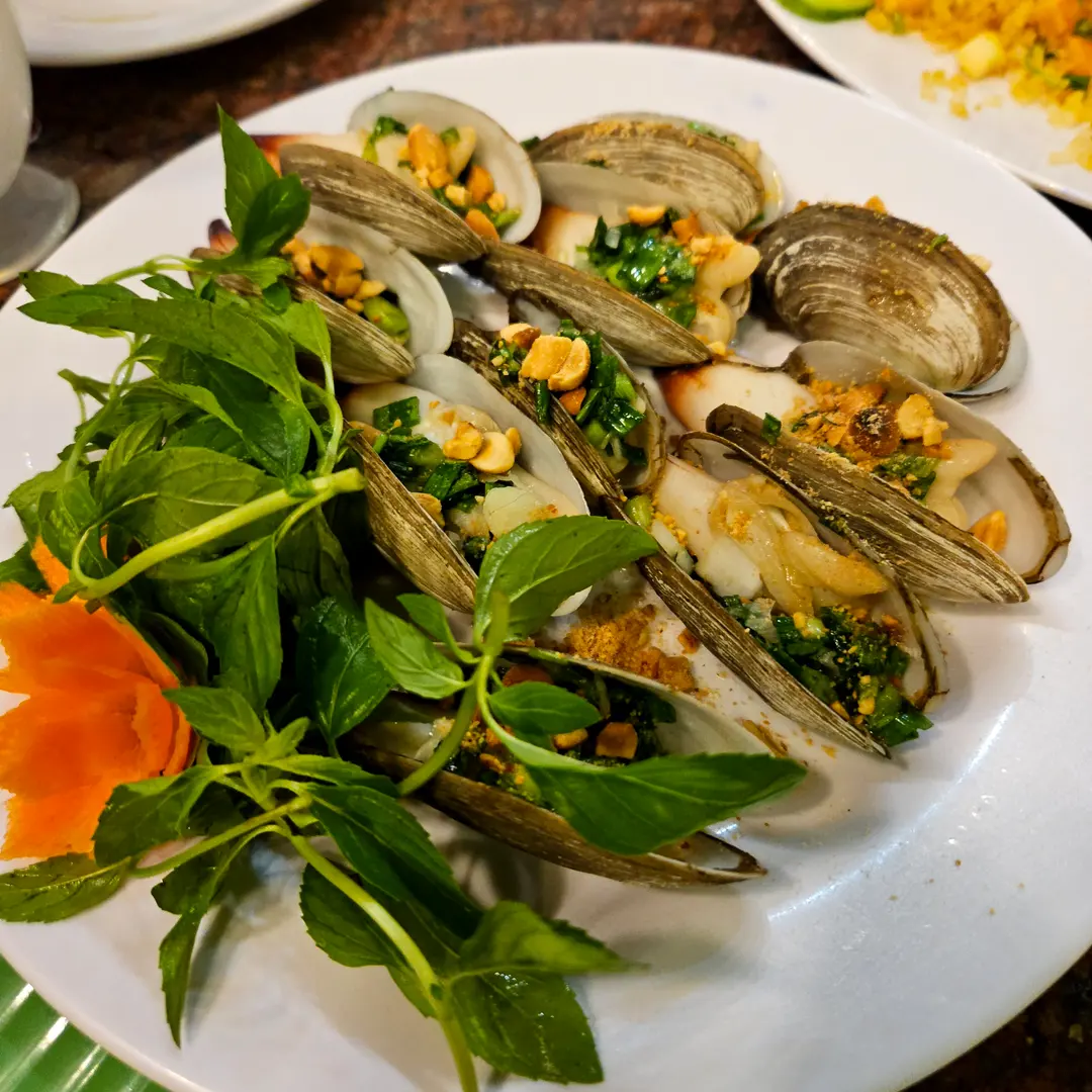 Spicy seafood dish at Hang 66