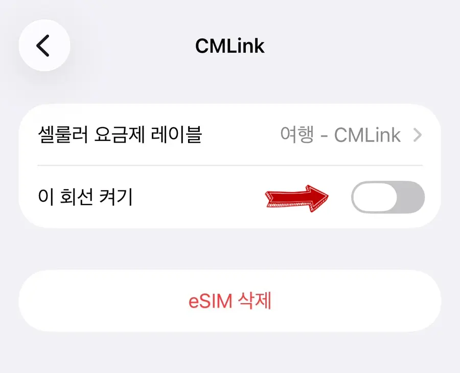 Turn On eSIM Line