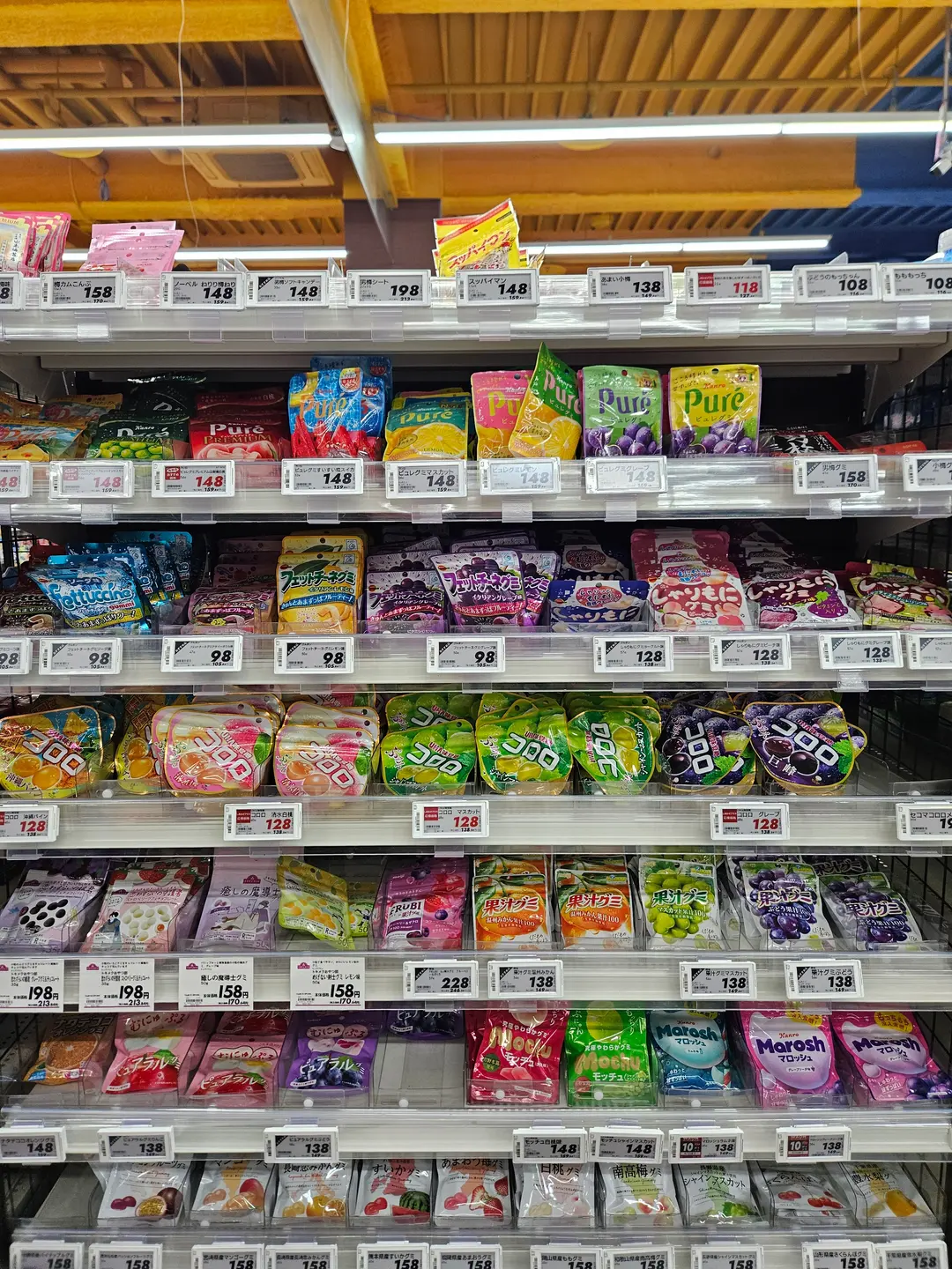 Gummy candies and sweets