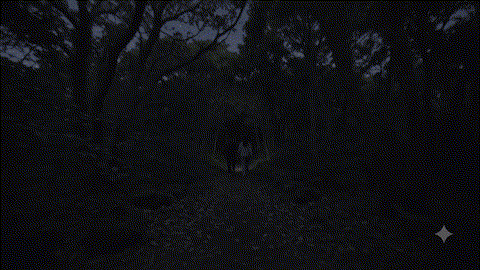 I recreated this scene using AI based on my memories.