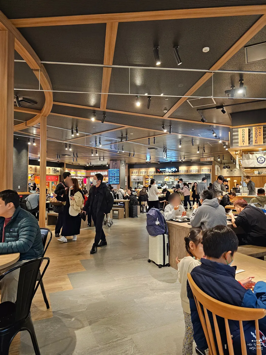 Food Hall Seating Area