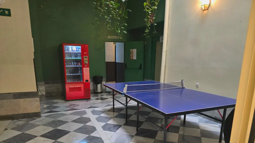 卓球台とアクティビティ情報