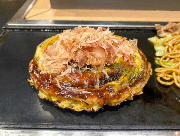 일본 오사카 난바 맛집 오코노미야끼 야끼소바 추천 Okonomiyaki Sakaba O 웨이팅 후기