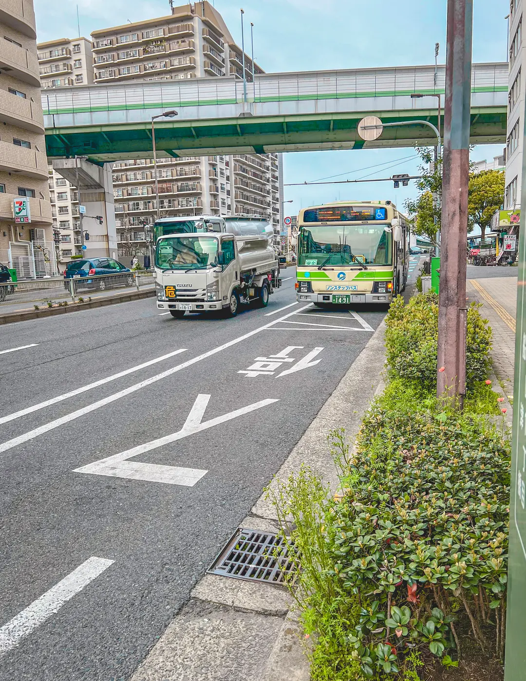 Toei Bus in Tokyo