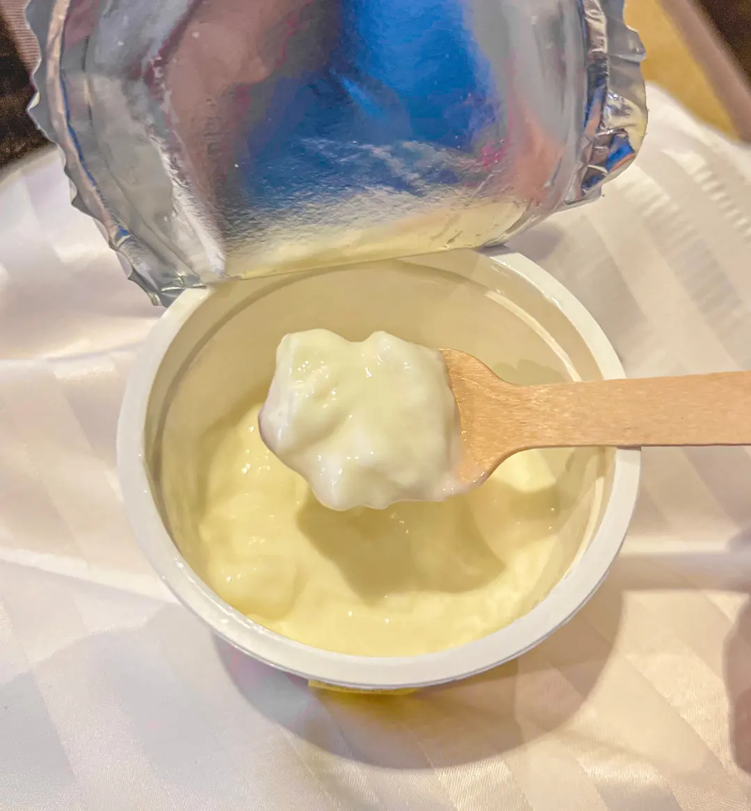 Bouncy pudding texture