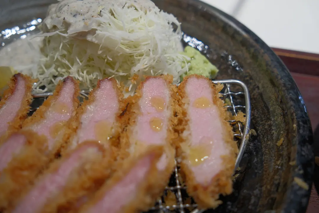 เนื้อสัมผัสเด้งสู้ฟันของ Toro Katsu
