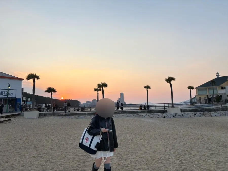 Rest area at Seaside Momochi Park
