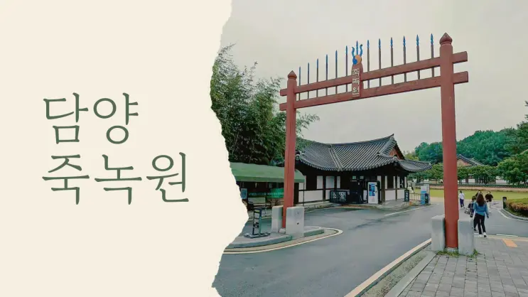 담양여행 필수코스 죽녹원에서 즐기는 죽림욕
