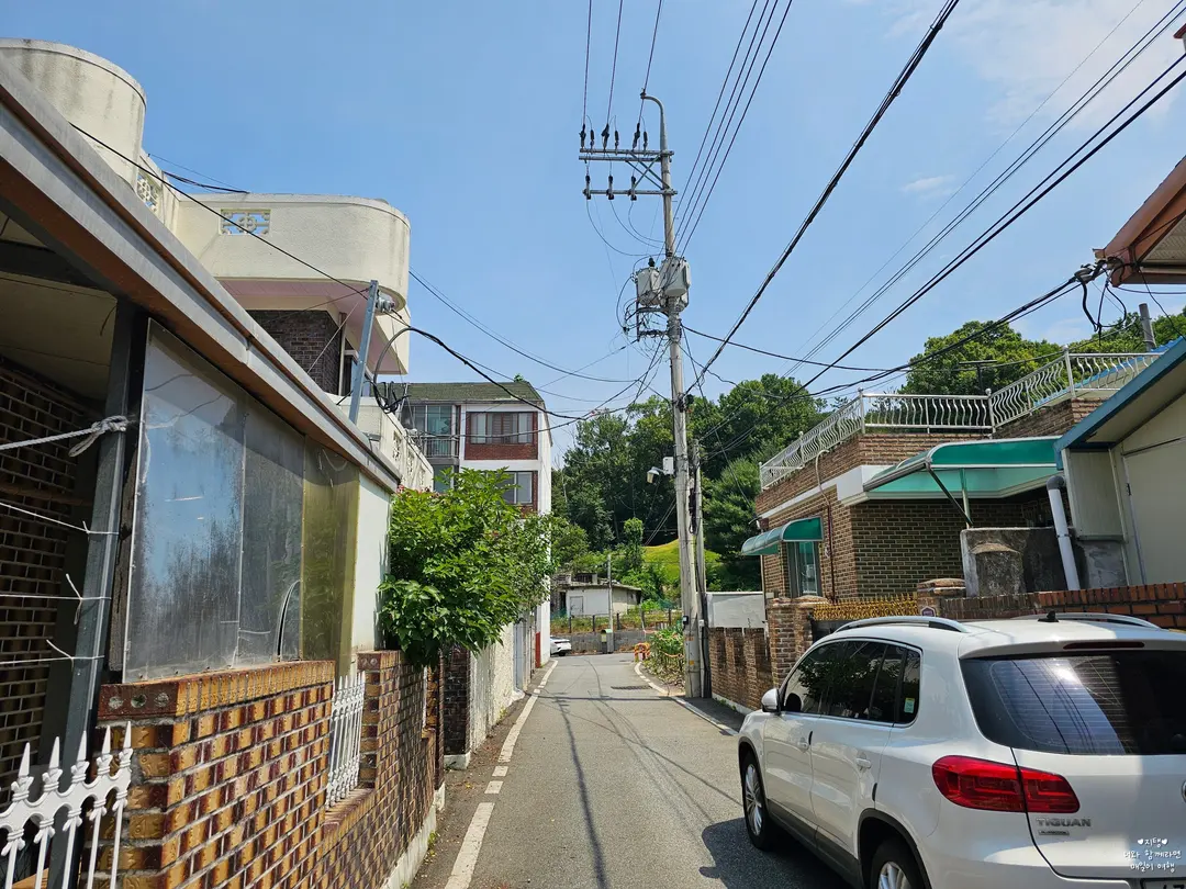 세종 온정성이 있던 동네 골목