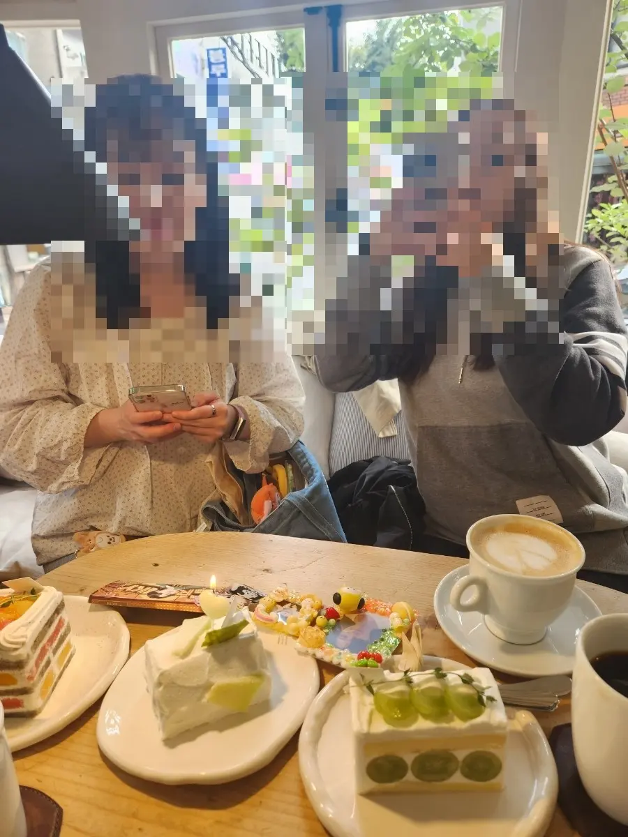 楽しいカフェタイムの終わり