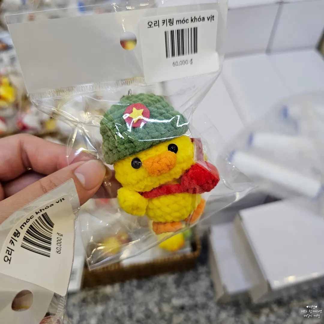 Looking back, I wish I'd picked up one of those keychains – they were adorable!